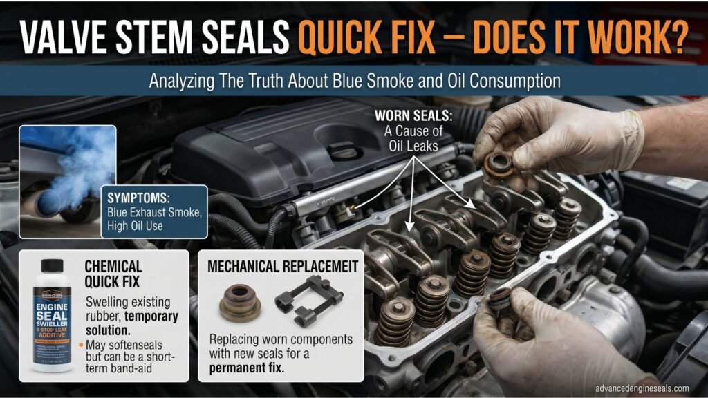 Valve Stem Seals: Symptoms, Replacement Cost & Complete Fix Guide (2025)
